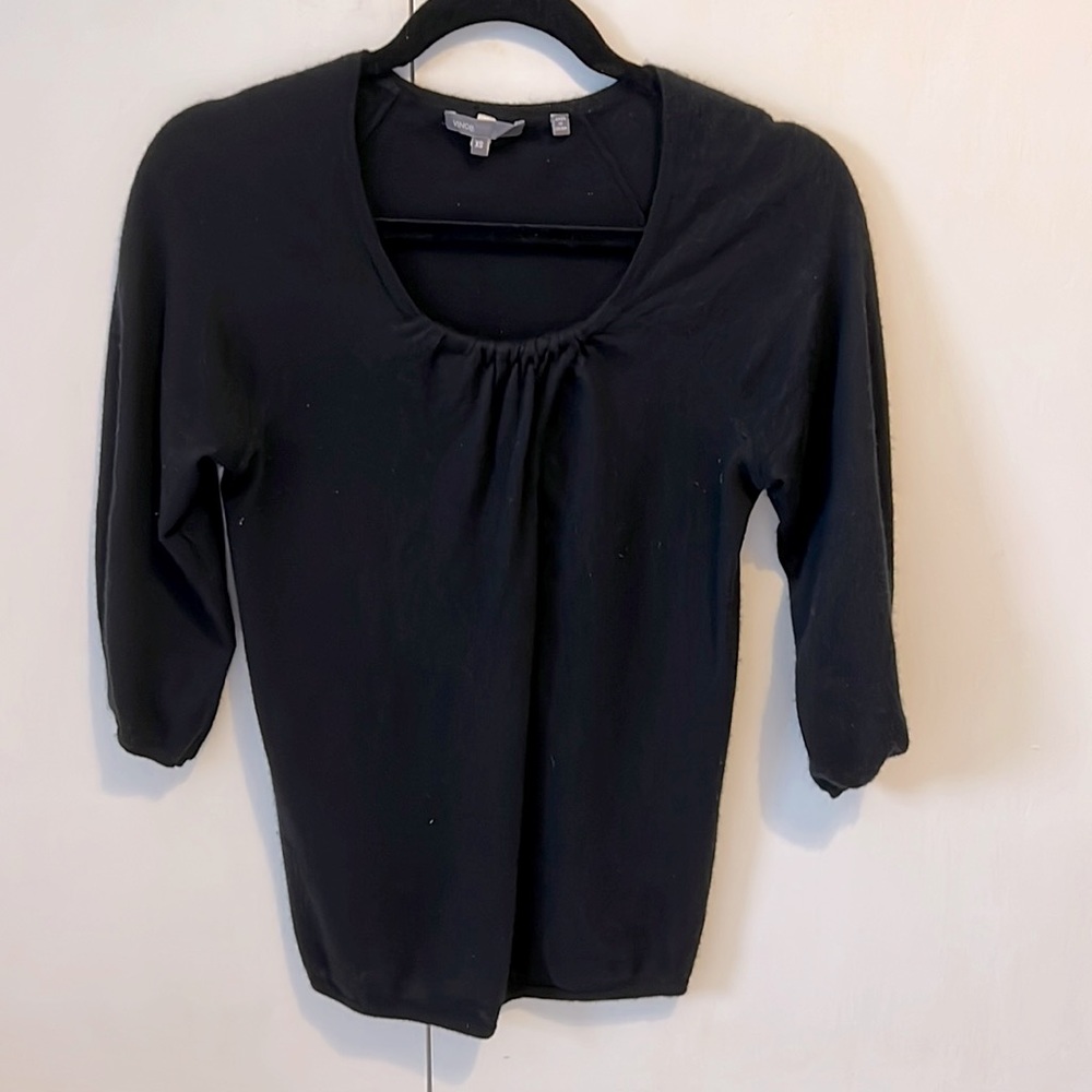 Vince black cashmere sweater, size XS